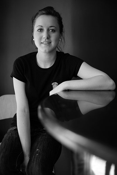 Camera Club Portraits: A waitress in the cafe in Hockley