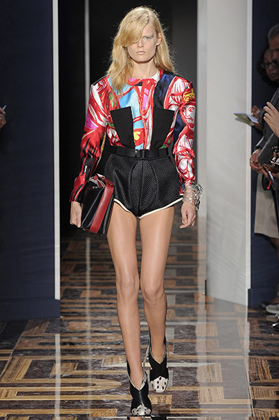 Paris fashion week: Balenciaga Spring Summer 2012
