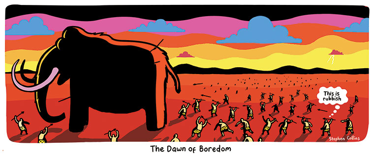 Stephen Collins: Stephen Collins: The Dawn of Boredom