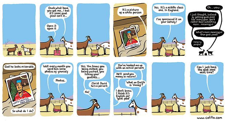 Stephen Collins: Stephen Collins: Goats