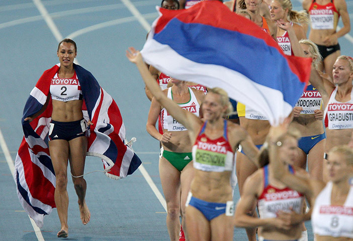 athletics: Athletics - IAAF World Championships 2011 - Day Four - Daegu
