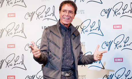 British musician Sir Cliff Richard atten