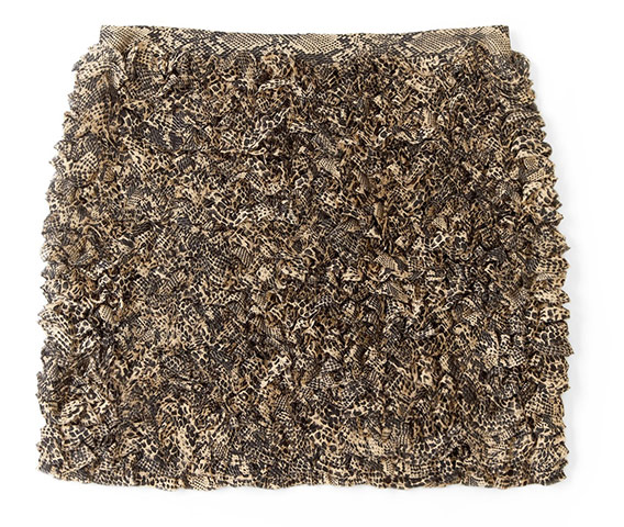 Key trends: skirts: Ruffle mini skirt