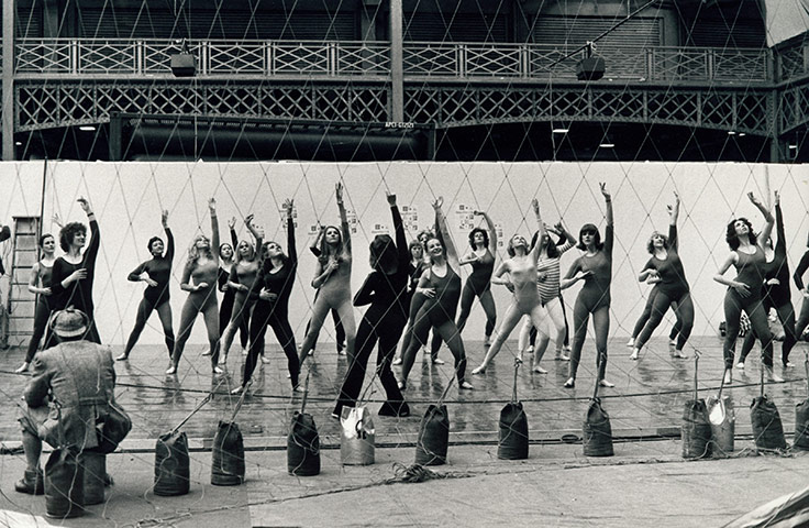 Archives Awareness: A demonstration at the first Festival of Mind and Body Olympia April 1977.