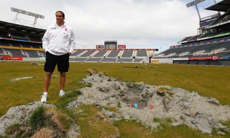 England IRB RWC 2011 Squad Visit Christchurch