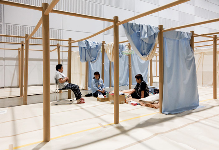 Fukushima: six months on: Fukushima: Refuggee shelter