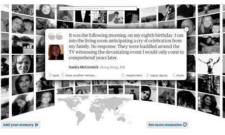 9/11 reader memory interactive screen grab
