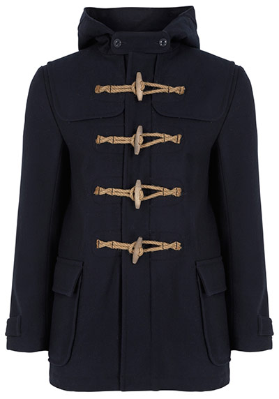 Key trends: men's coats: Duffle
