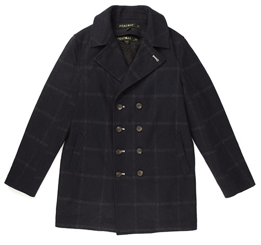 Key trends: men's coats: Pea coat