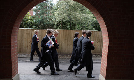 Eton College students.