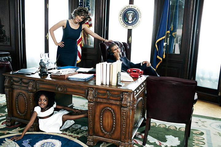 Harper's Bazaar: Tyra Banks in the White House
