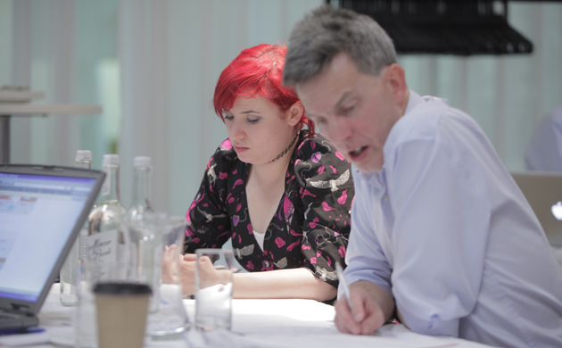 Student Media awards 2011 Laurie Penny and Andrew Sparrow