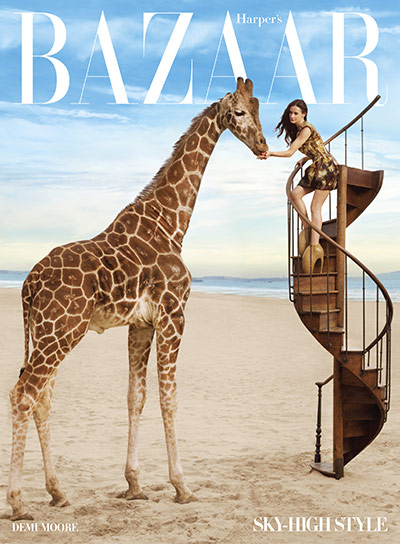 Ophelia Lovibond: Demi Moore in Alexander McQueen