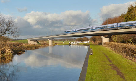 Business backs high-speed rail link