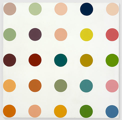 Damien Hirst at Gagosian: Damien Hisrt Complete Spot Paintings at Gagosian, Iminobiotin Hydrazide