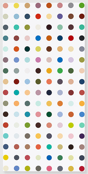 Damien Hirst at Gagosian: Damien Hirst, Complete Spot Paintings at Gagosian, Famotidine