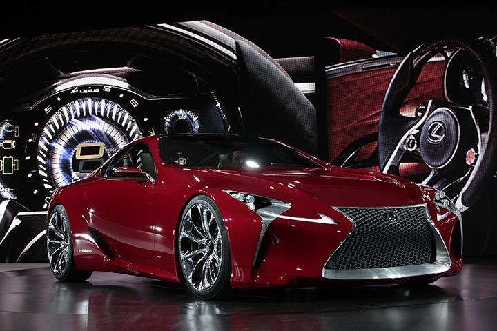 Detroit Auto show: The 2012 Lexus LF-LC Concept car