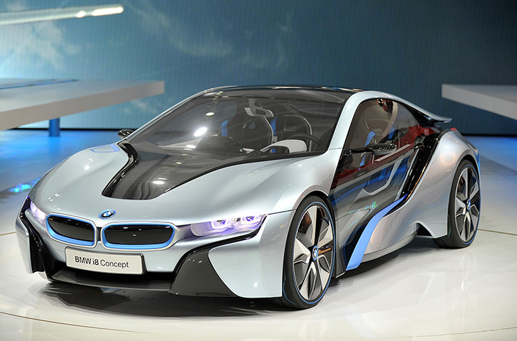 Detroit Auto show: The BMW i8 concept
