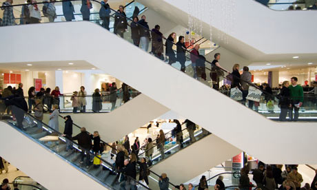 Inside john Lewis department store