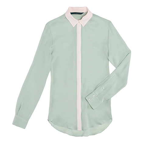 Pastels: Zara shirt