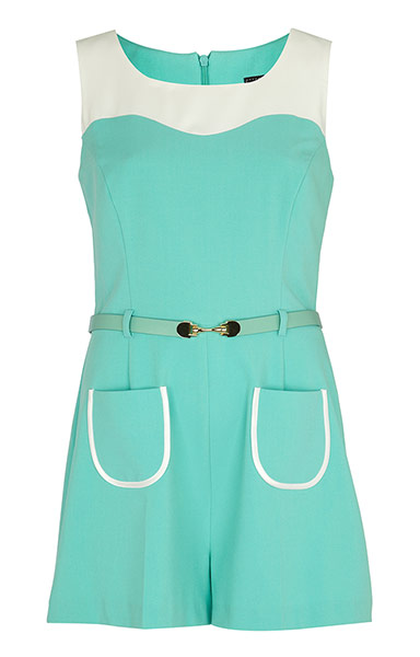 Pastels: River Island playsuit