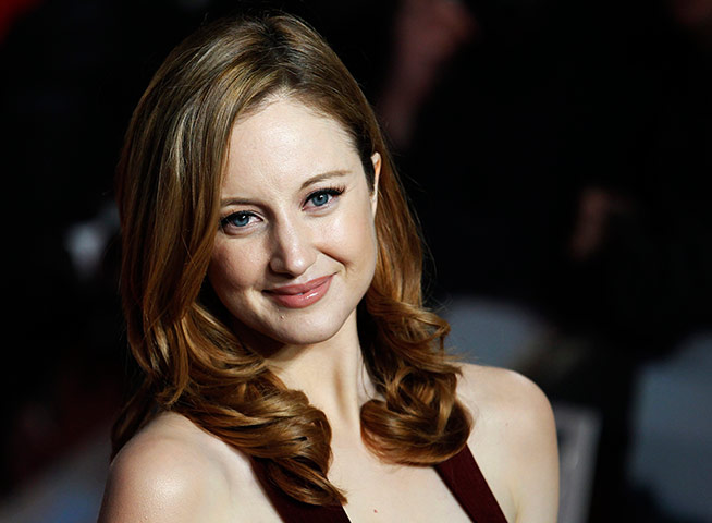 W.E Film premiere: Actress Andrea Riseborough arrives for the premiere of Madonna's film W.E. 