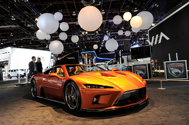 Detroit Motor Show: The Falcon sports car