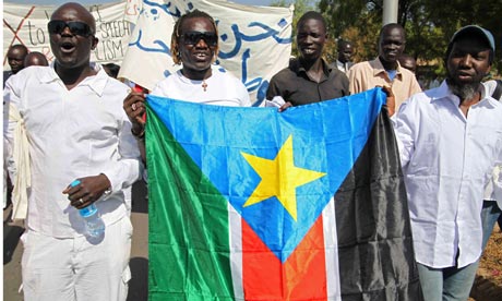 Sudan protesters appealing for peace