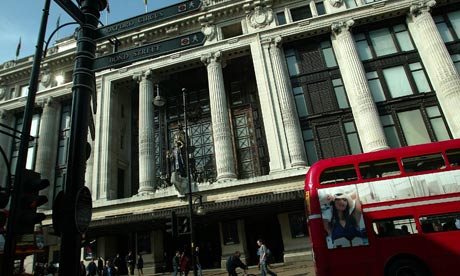 Selfridges on Oxford Street