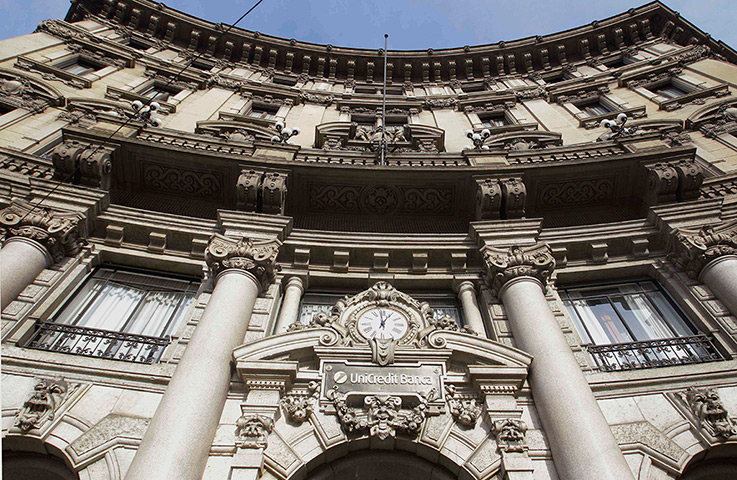 Week in business: The Unicredit bank headquarters, in Milan, Italy