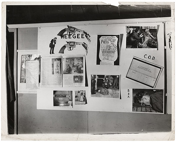 Weegee exhibition: Weegee: Murder Is My Business