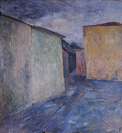 Alberto Burri: Upper Piazza, 1947