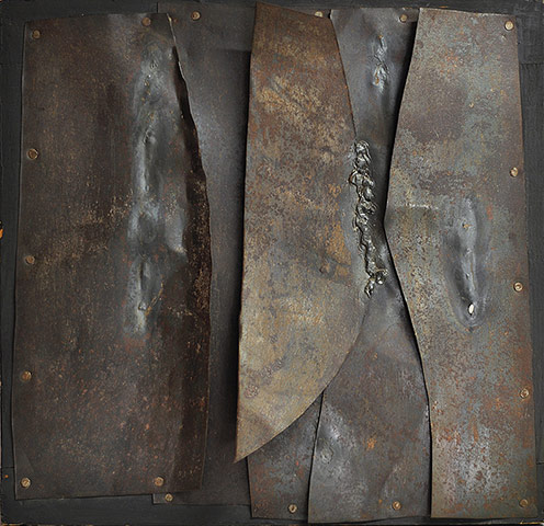 Alberto Burri: Iron, 1960