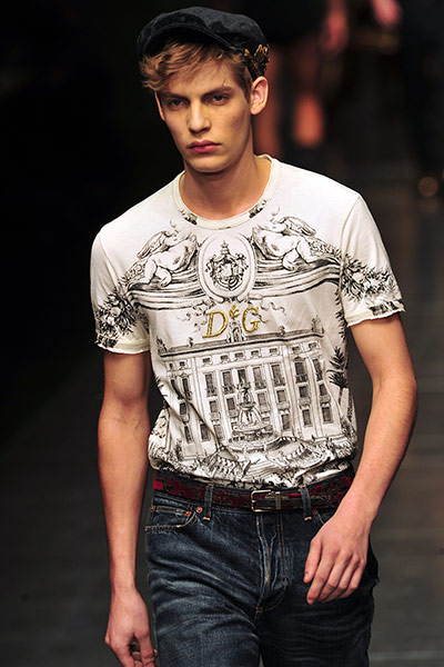 Milan Fashion:  Dolce & Gabbana Fall-winter 2012-2013 Menswear collection