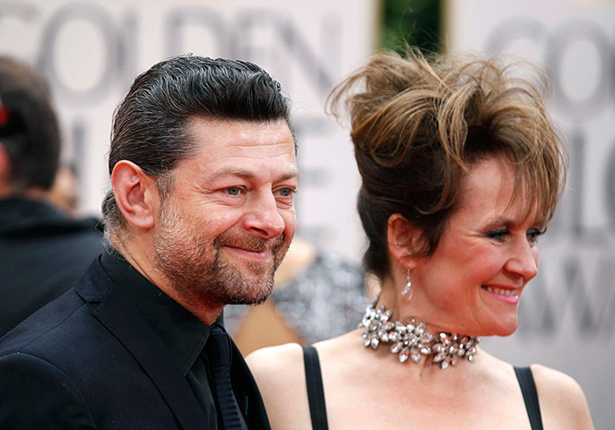 Golden Globe arrivals : Golden Globe arrivals 