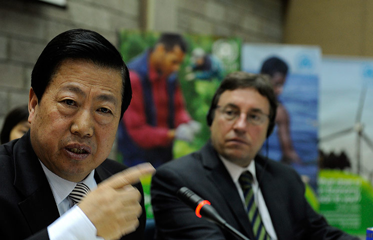 China environmental year: Chinese Environment Minster Zhou Shengxi