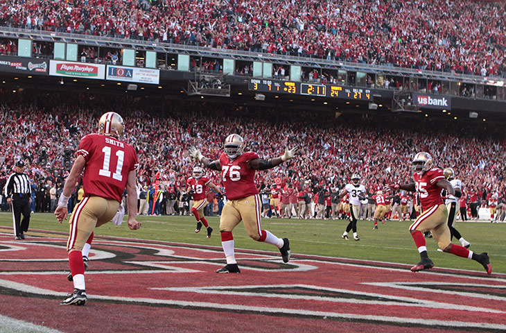 NFL Roundup: Divisional Playoffs - New Orleans Saints v San Francisco 49ers