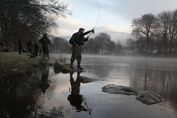salmon fishing season: Anglers cast off on the River Tay 