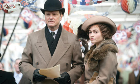 Colin Firth and Helena Bonham Carter in The King’s Speech