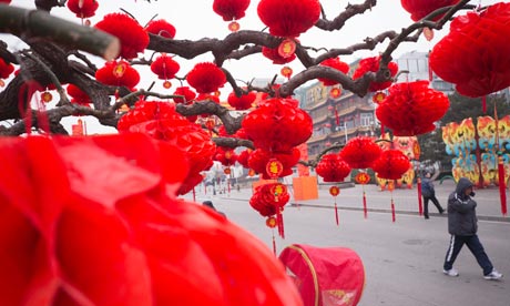 China New Year decorations
