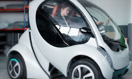 Hiriko electric car