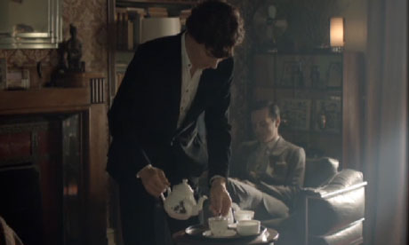 Ali Miller's tea set in Sherlock