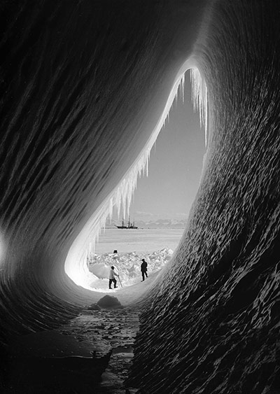 south pole expeditions: Captain Scott's ship, the Terra Nova