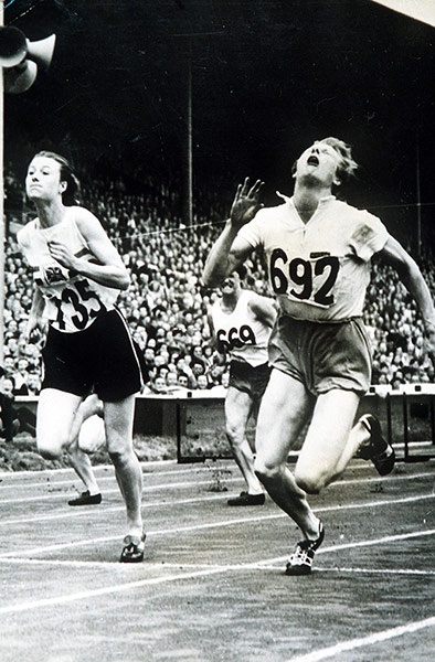 Fanny Blankers Koen: Fanny Blankers-Koen wins the Olympic 80m hurdles final in 1948