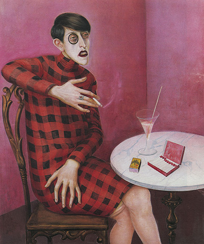 Reimagining art: Portrait of the Journalist Sylvia von Harden, 1916, by Otto Dix