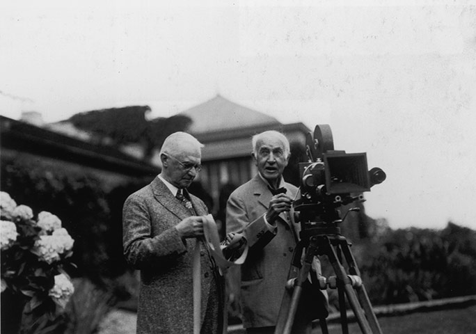 Kodak: July 1929: George Eastman and Thomas Edison