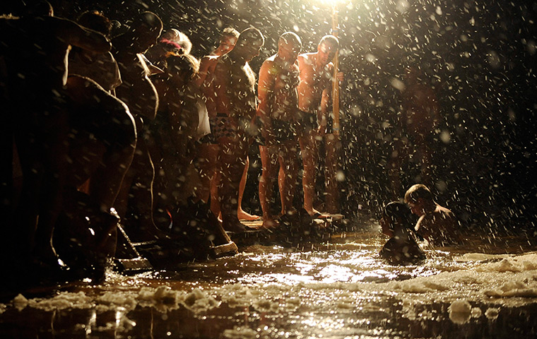 Orthodox Epiphany: Veliky Novgorod, Russia