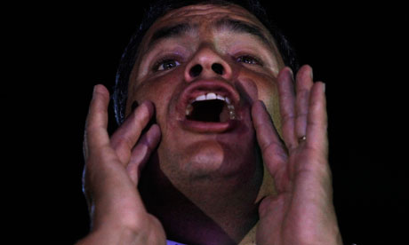 El presidente ecuatoriano, Rafael Correa 