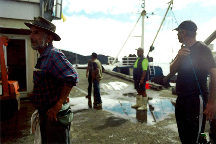 Kodak moments: New Zealand fishermen shot on Kodak TMax NC 400 film
