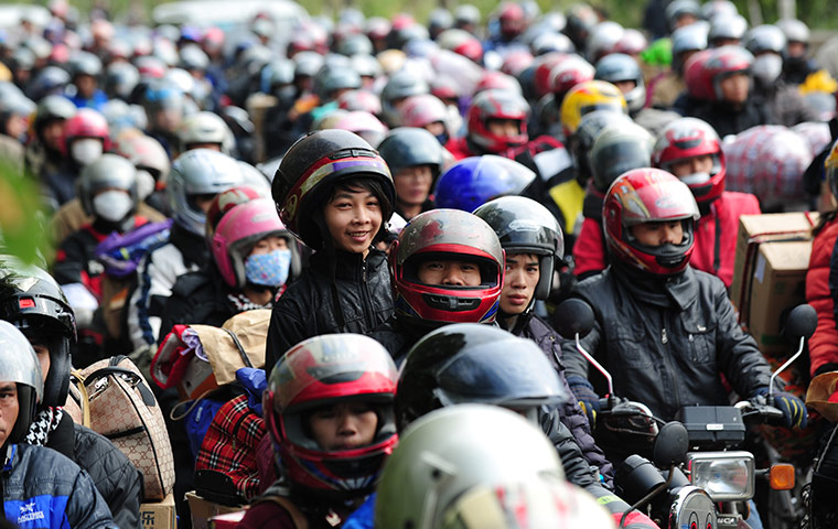 China Spring Festival: Migrant workers return to the romote Guangxi, Guizhou and Sichuan provinces